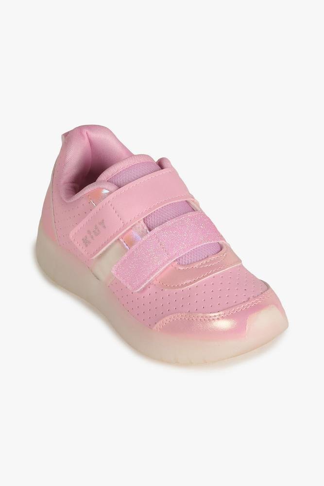 Tênis Infantil Kidy Led Cris Rosa 4