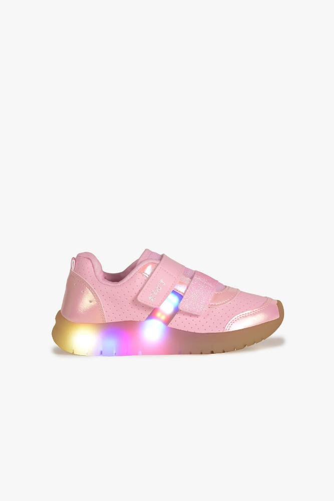 Tênis Infantil Kidy Led Cris Rosa 5
