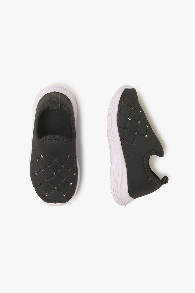 Tênis Infantil Slip On Jump Happy Evinha Preto 3