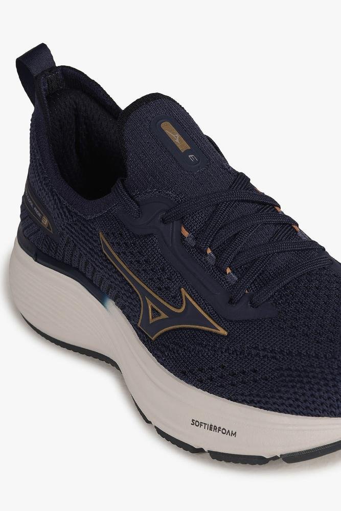 Tênis Mizuno Cool Ride 3 Infantil Azul Marinho 2