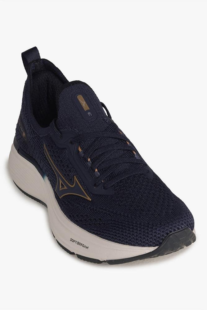 Tênis Mizuno Cool Ride 3 Infantil Azul Marinho 4