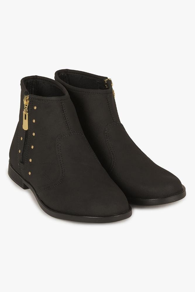 Bota Infantil Cano Curto Molekinha Sofi Preto 4