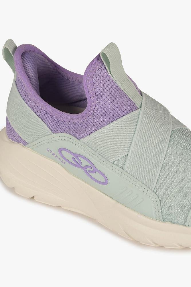Tênis Olympikus Stream Infantil Verde/Roxo 2