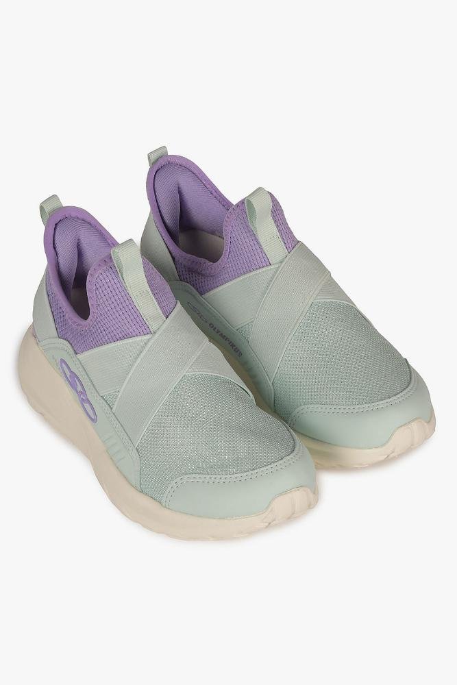 Tênis Olympikus Stream Infantil Verde/Roxo 4