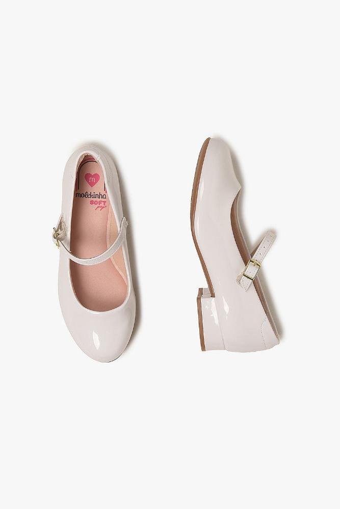 Sapato Infantil Molekinha Sand Branco 3