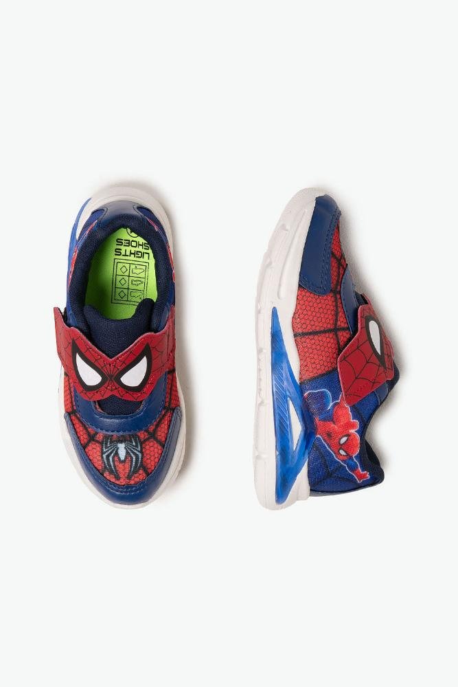 Tênis Casual Infantil Mini Pé Personagens Vermelho/Azul 3