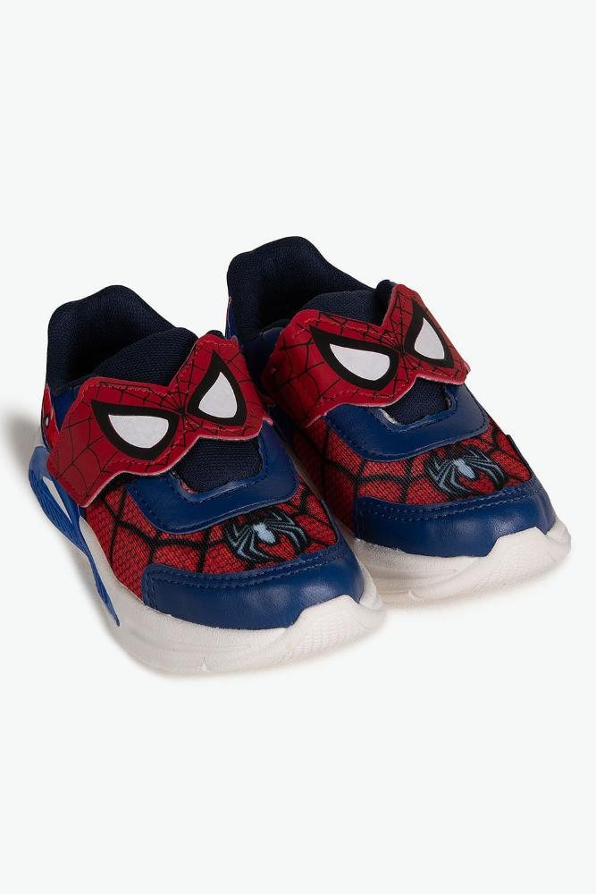 Tênis Casual Infantil Mini Pé Personagens Vermelho/Azul 4