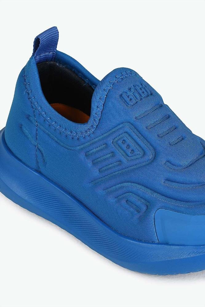 Tênis Infantil Bibi Flash Slip On Baby Azul 2