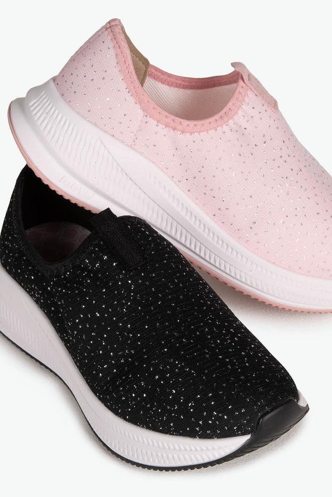 Tênis Infantil Slip On Molekinha Teca Rosa 4