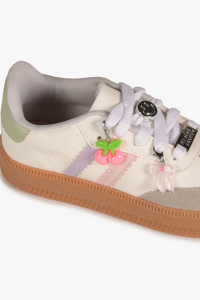Tênis Infantil Menina Fashion Tyne Branco 2
