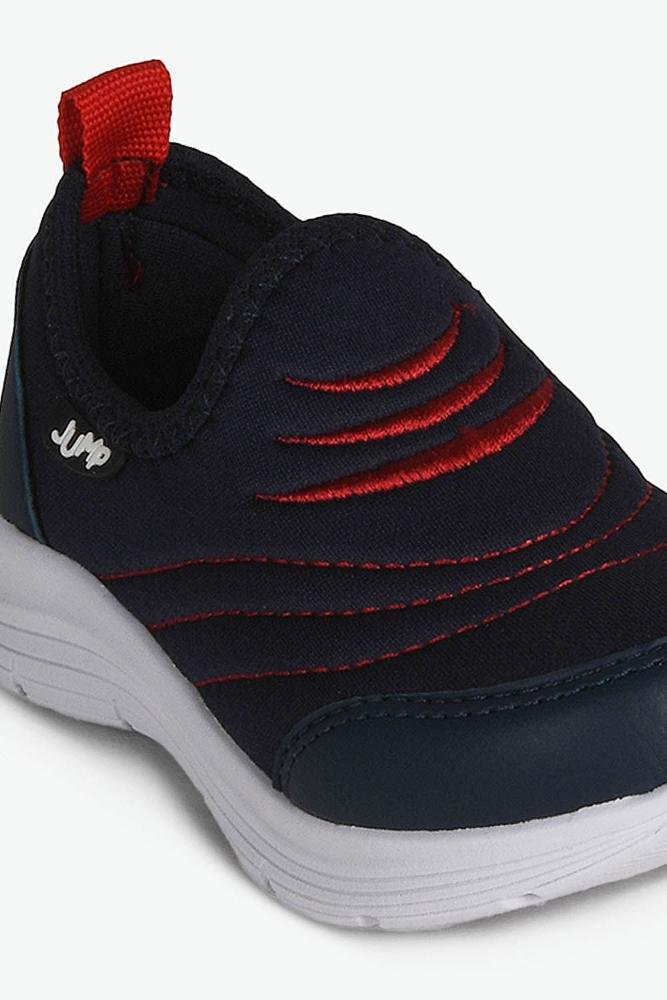 Tênis Infantil Slip On Jump Happy Beni Azul Marinho 2