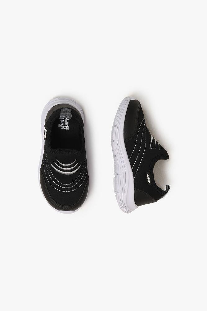 Tênis Infantil Slip On Jump Happy Beni Preto 3