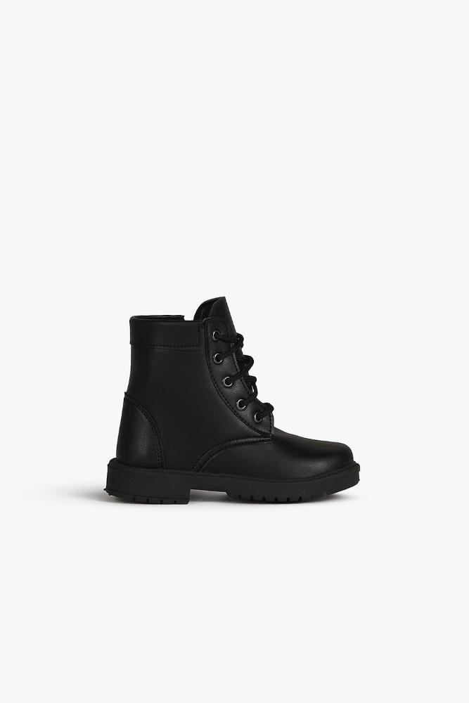 Bota Baby Infantil Coturno Cano Curto Doce Menina Kamilly