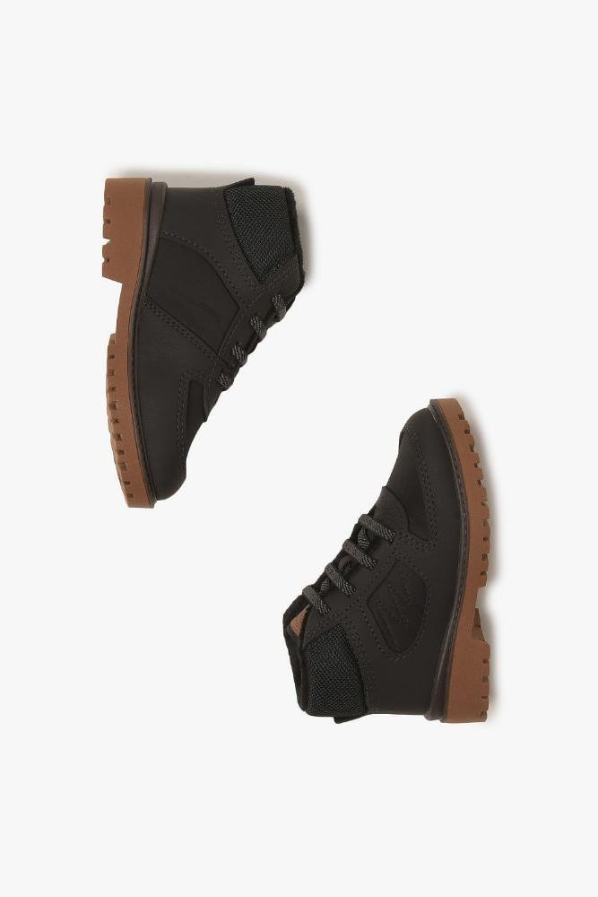 Bota Coturno Infantil Molekinho Funse Preto 3