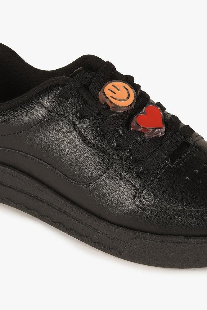 Tênis Casual Infantil Molekinha Ayala Preto 2