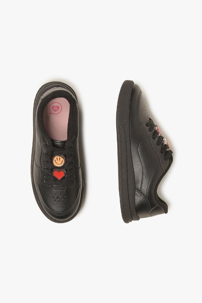 Tênis Casual Infantil Molekinha Ayala Preto 3