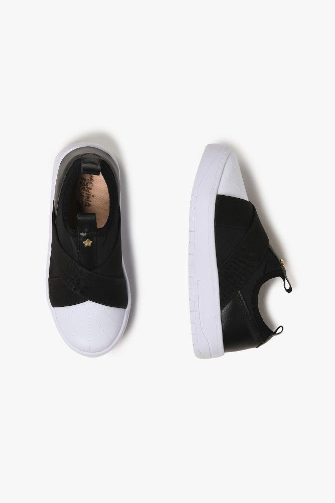 Tênis Infantil Menina Fashion Lary Preto 3