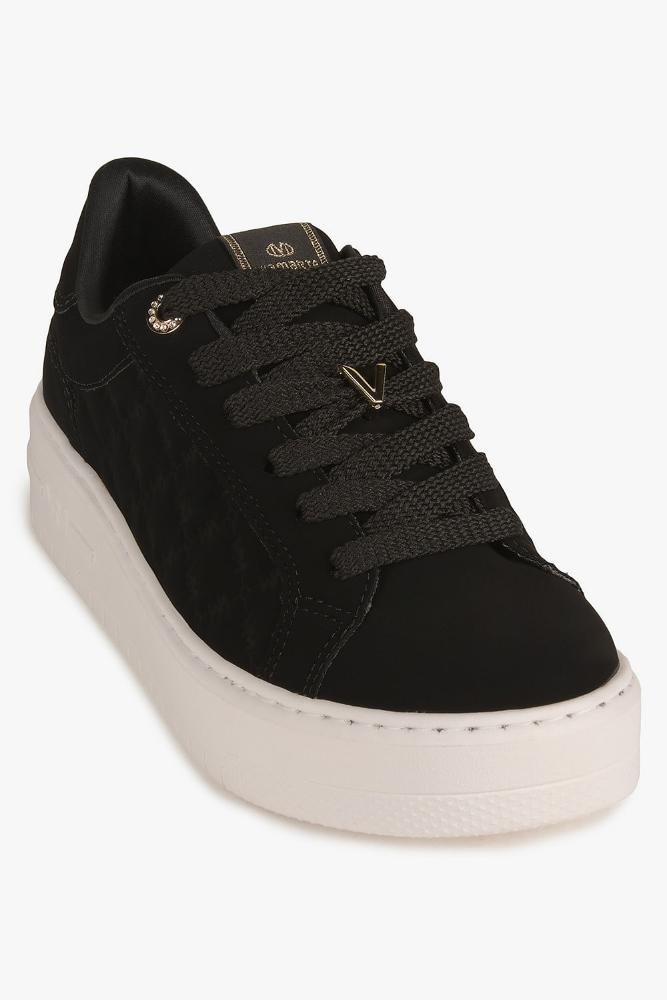 Tênis Feminino Plataforma Via Marte Paige Preto 4