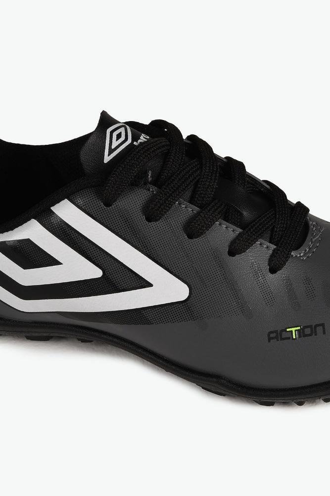Chuteira Infantil Society Umbro Action Jr Cinza 2