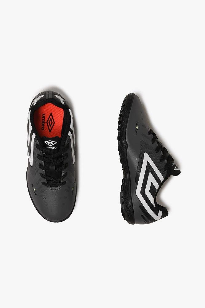 Chuteira Infantil Society Umbro Action Jr Cinza 3