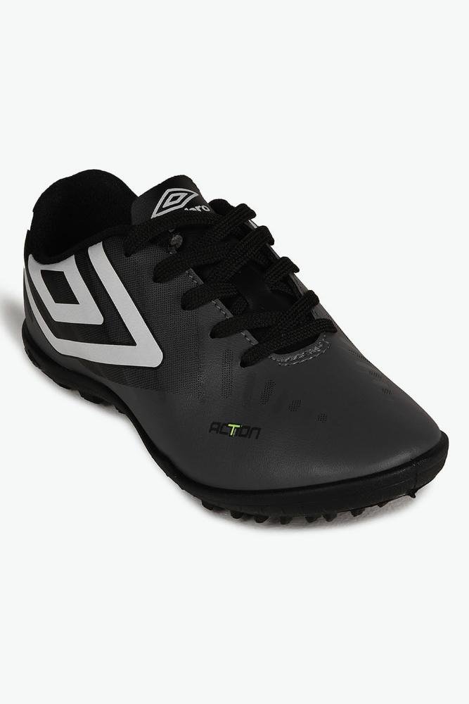 Chuteira Infantil Society Umbro Action Jr Cinza 4