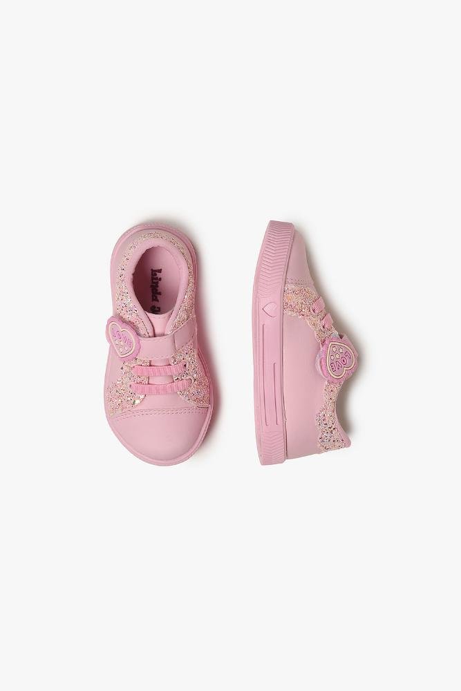 Tênis Infantil Linda Ju Love Rosa 3