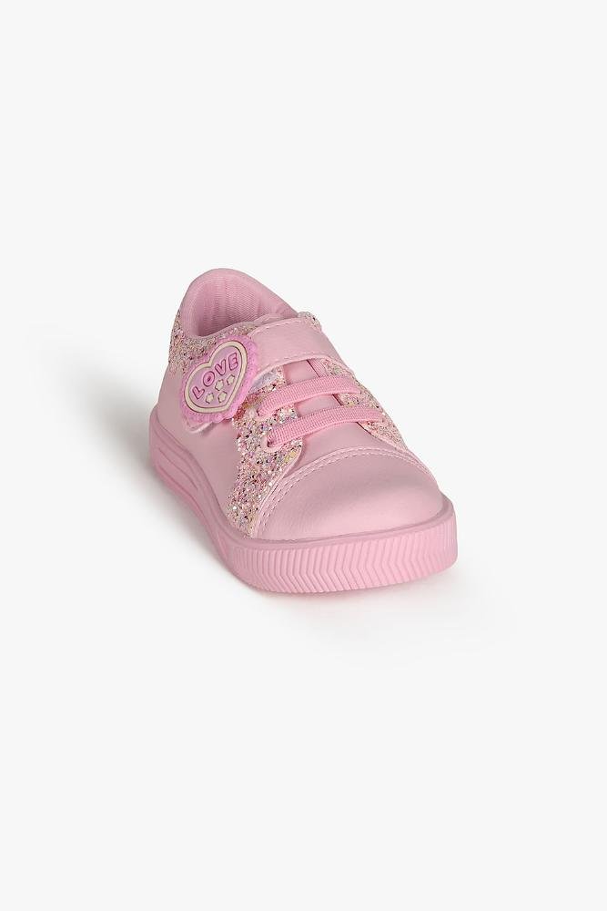 Tênis Infantil Linda Ju Love Rosa 4