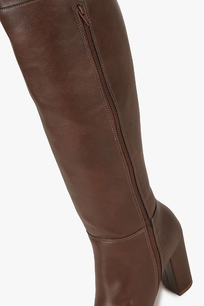 Bota Feminina Over Knee Vizzano Glinda Café 2