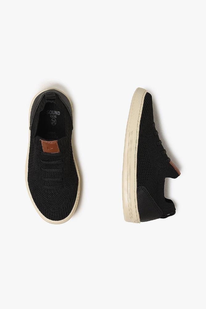Sapatênis Infantil Sound By Zotto Loop Preto 6