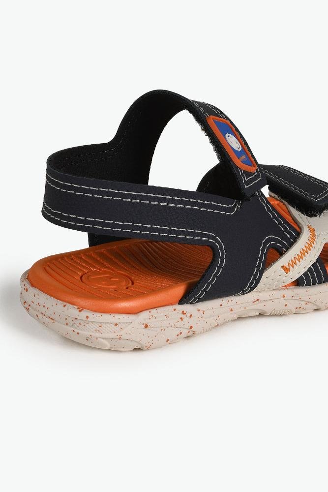Sandália Baby Infantil Molekinho Brenn Azul Marinho 2