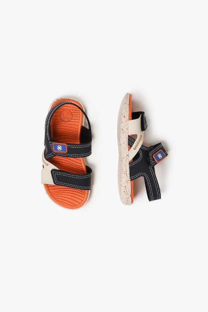 Sandália Baby Infantil Molekinho Brenn Azul Marinho 3