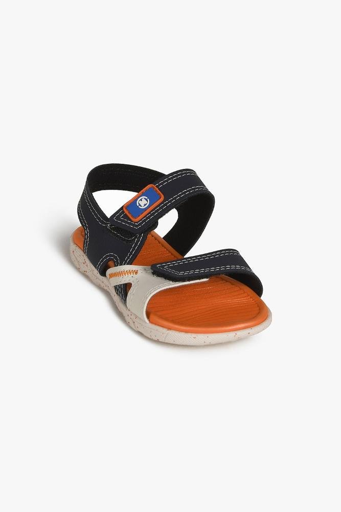 Sandália Baby Infantil Molekinho Brenn Azul Marinho 4
