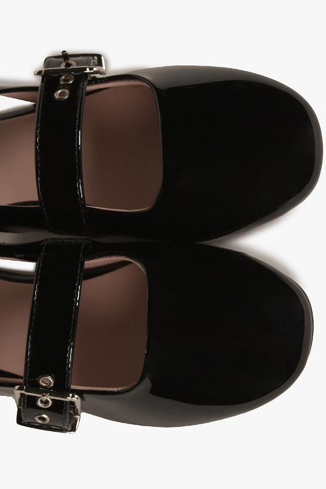 Sapato Slingback Infantil Mundial Bea Preto 2