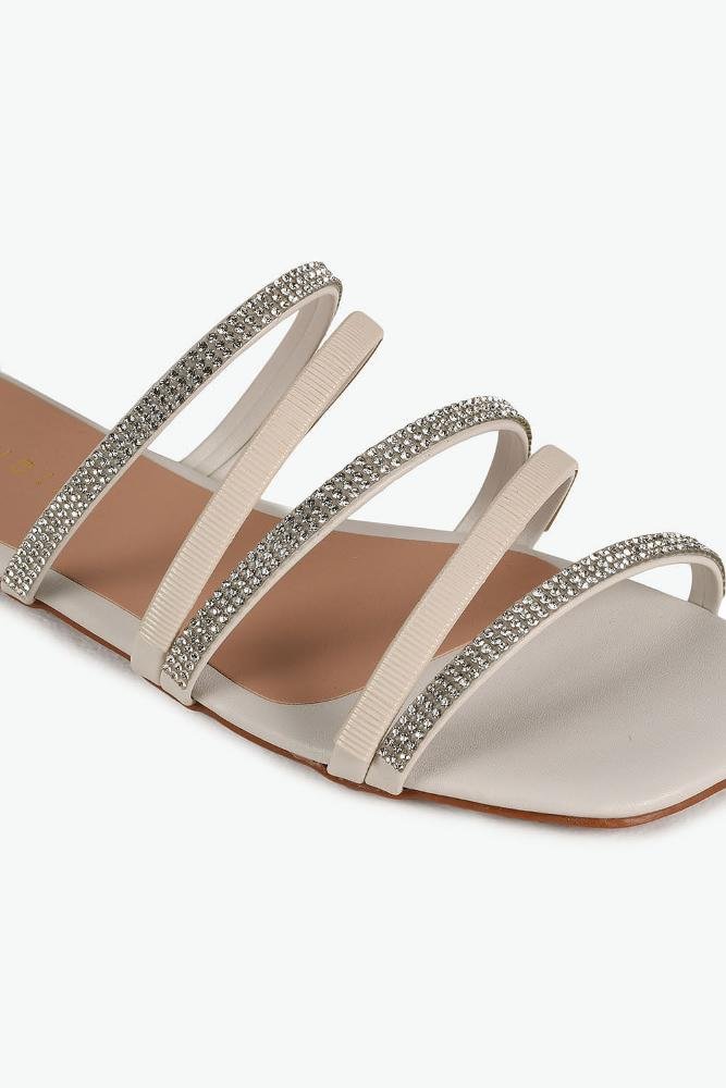 Rasteira Feminina Mundial Samira Off White 3