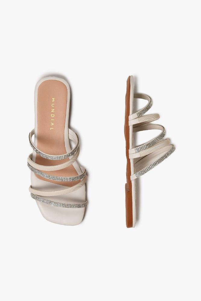 Rasteira Feminina Mundial Samira Off White 4