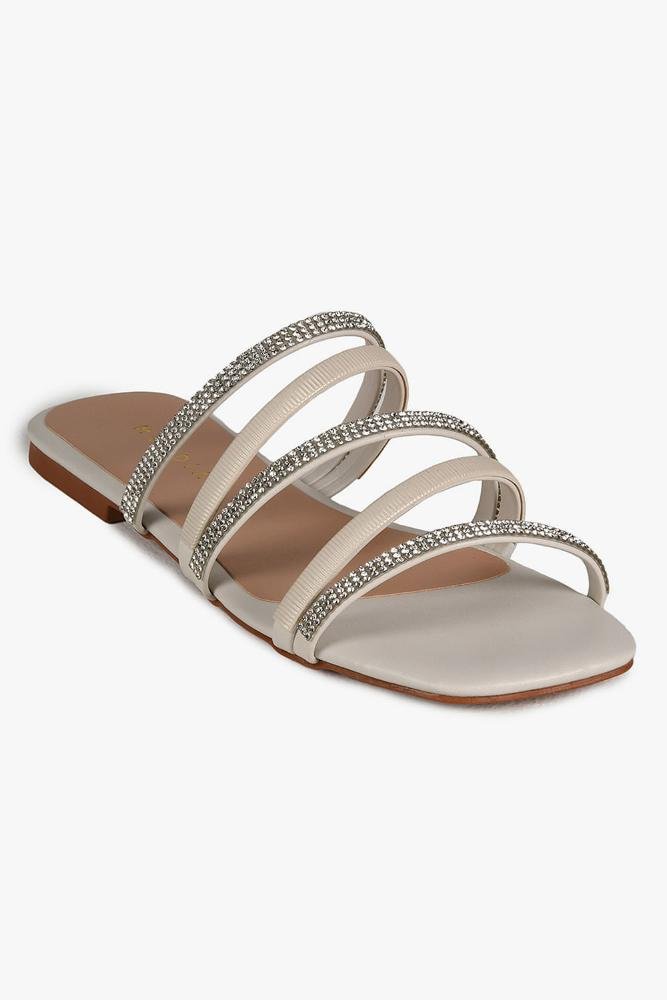 Rasteira Feminina Mundial Samira Off White 5