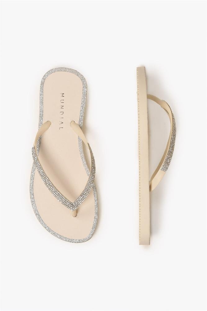 Chinelo Feminino Mundial Marisol Off White 3