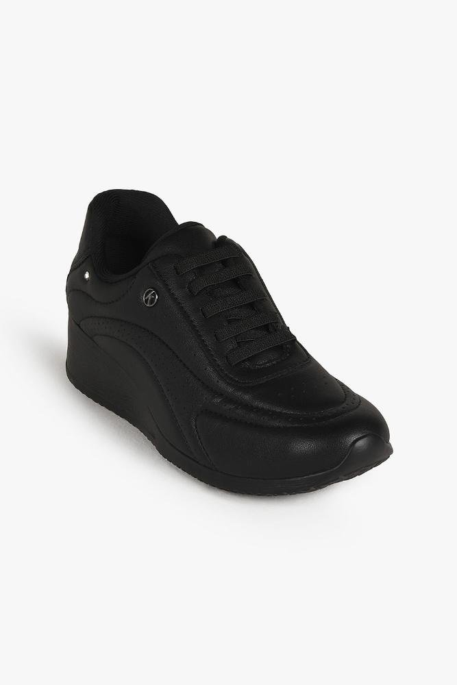 Conforto Feminino Plataforma Kolosh Lauriane Preto 4