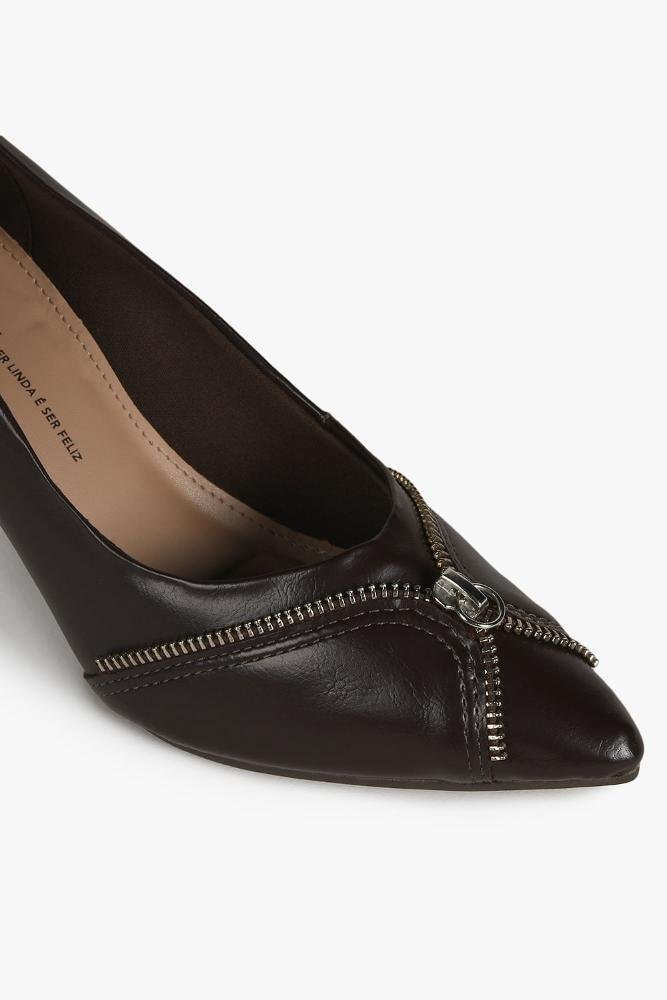 Scarpin Feminino Salto alto Dakota Leide Preto 2