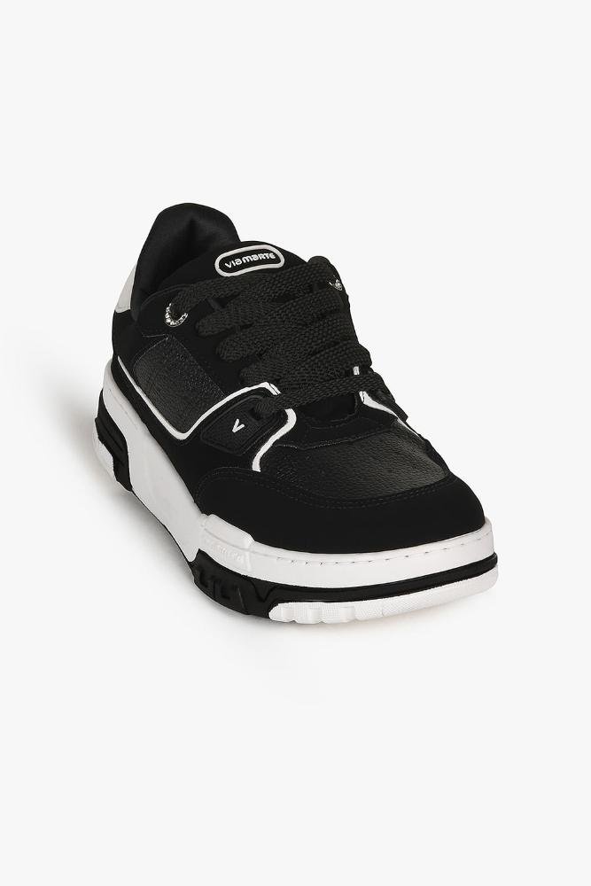 Tênis Feminino Plataforma Via Marte Valdirene Preto 4