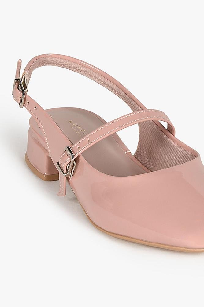 Sapato Slingback Infantil Mundial Linna Rosa 2