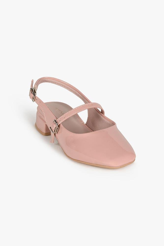 Sapato Slingback Infantil Mundial Linna Rosa 4
