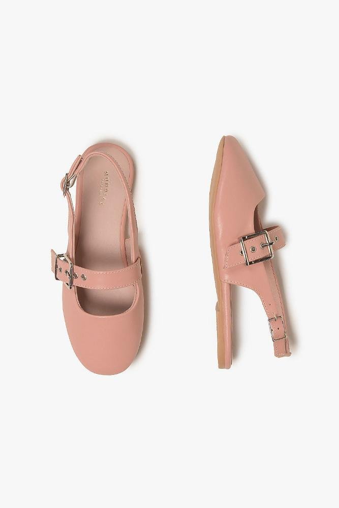Sapato Slingback Infantil Mundial Bea Rosa 3