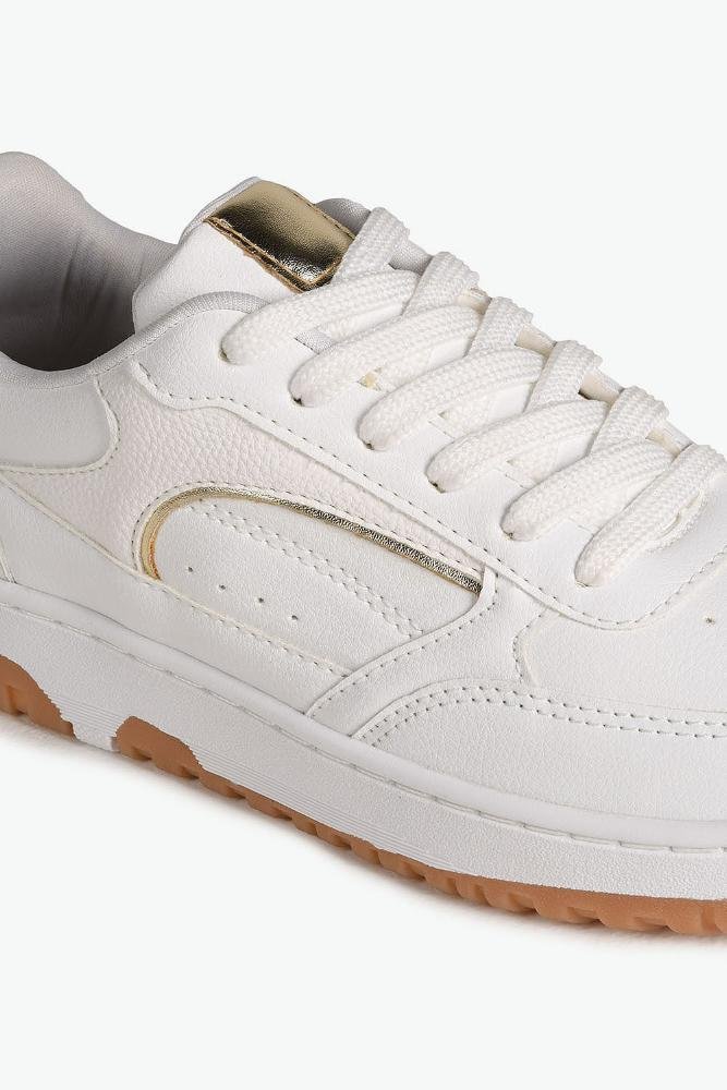 Tênis Feminino Plataforma Mundial Izis Branco 4