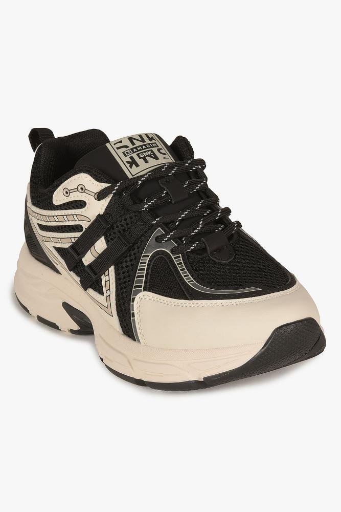 Tênis Sneaker Feminino Ramarim Maelle Preto/Bege 4