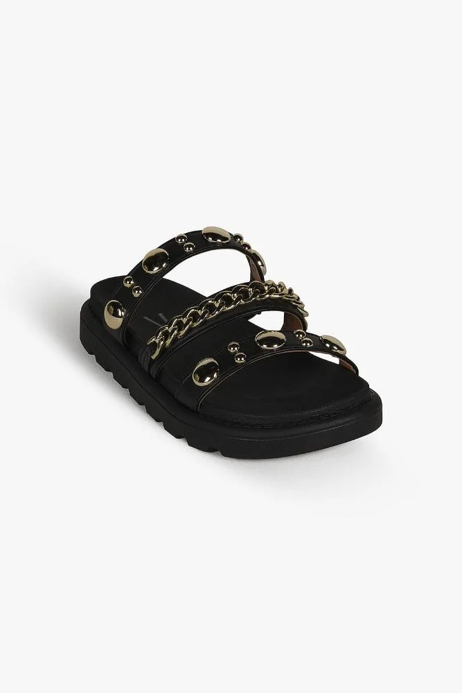 Papete Feminina Vizzano Jamyle Preto 2