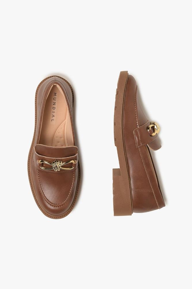 Mocassim Feminino Mundial Ariadne Caramelo 3