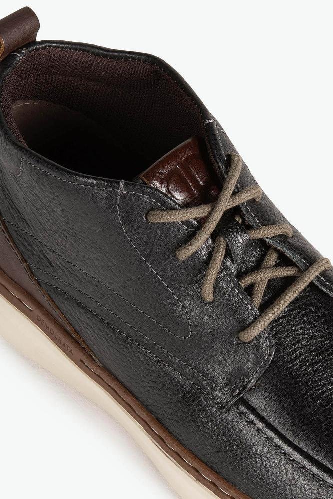 Bota Masculina Cano Mid Democrata Clash Preto 2