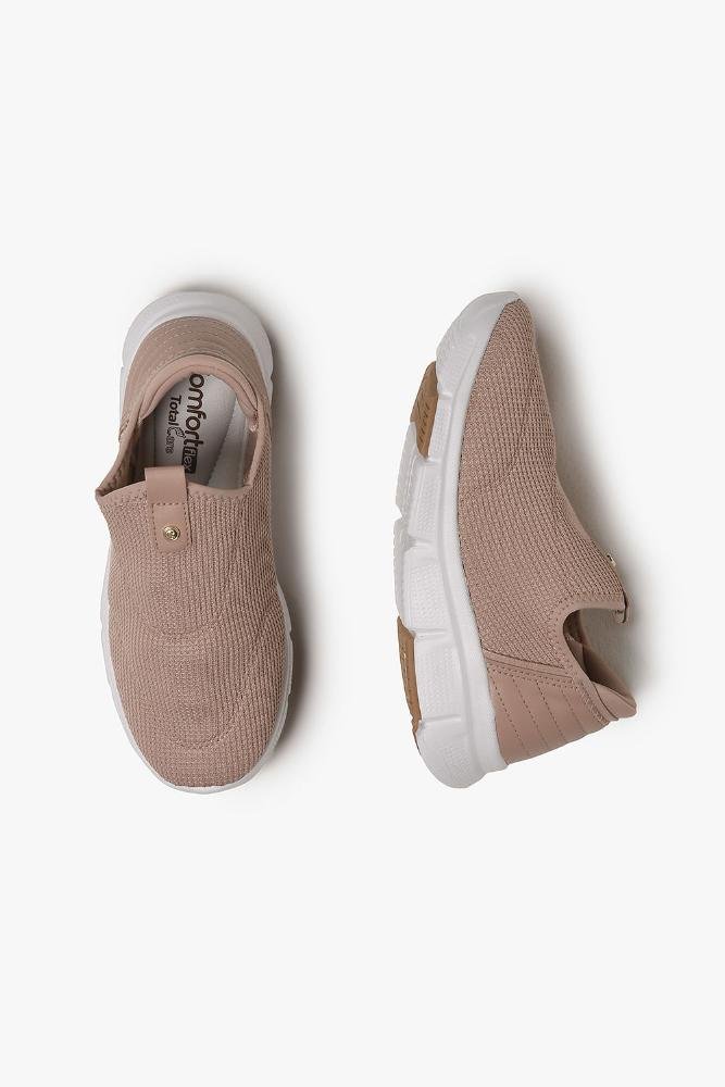 Conforto Feminino Comfortflex Vanessa Bege 3