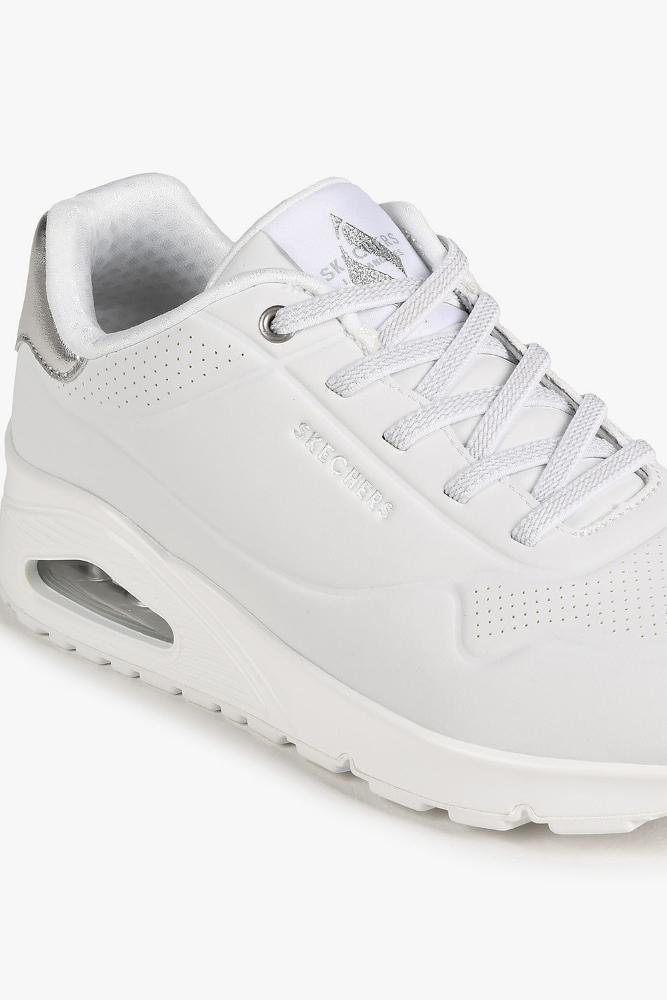Tênis Skechers Uno Shimmer Away Feminino Branco 2